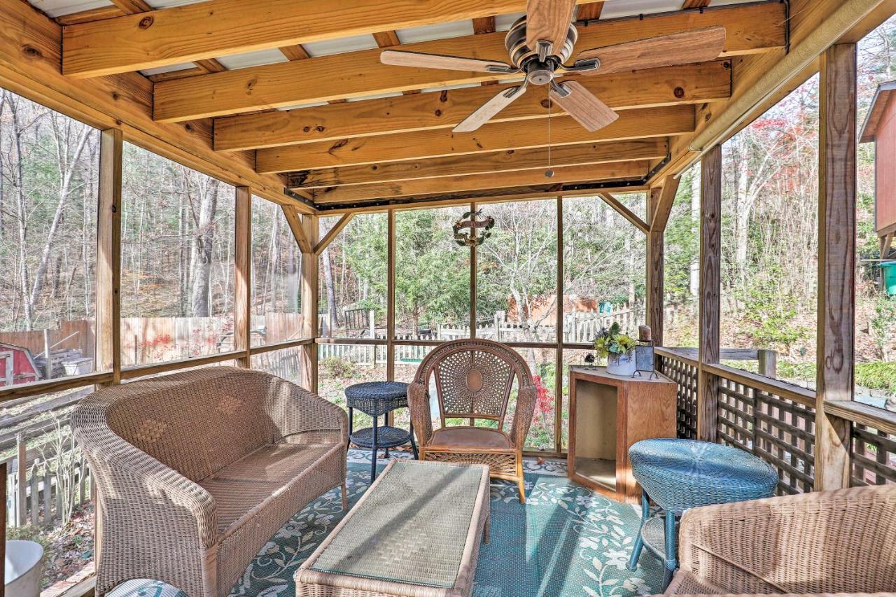 Asheville Mountain Getaway With Patio And Koi Pond! Zewnętrze zdjęcie