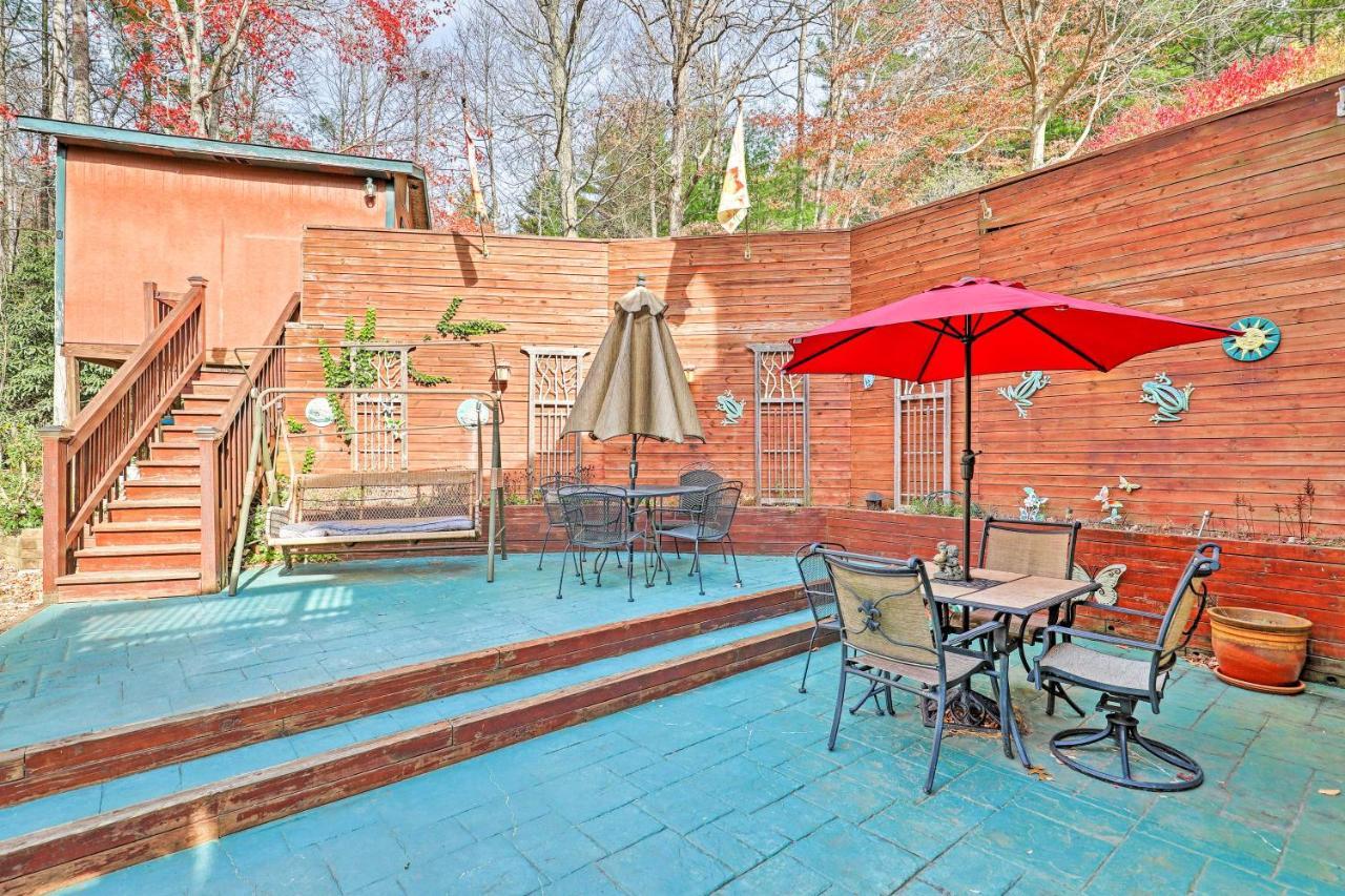 Asheville Mountain Getaway With Patio And Koi Pond! Zewnętrze zdjęcie