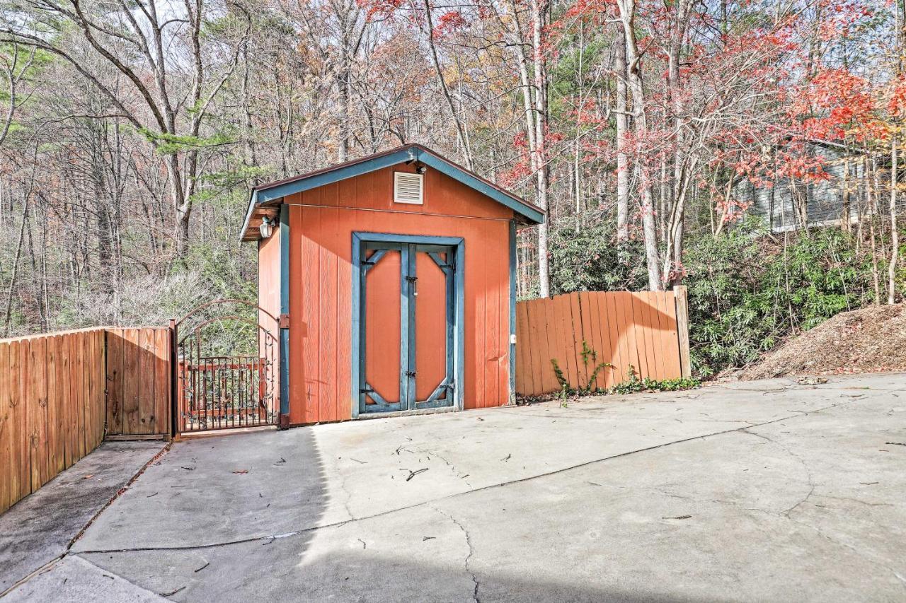 Asheville Mountain Getaway With Patio And Koi Pond! Zewnętrze zdjęcie